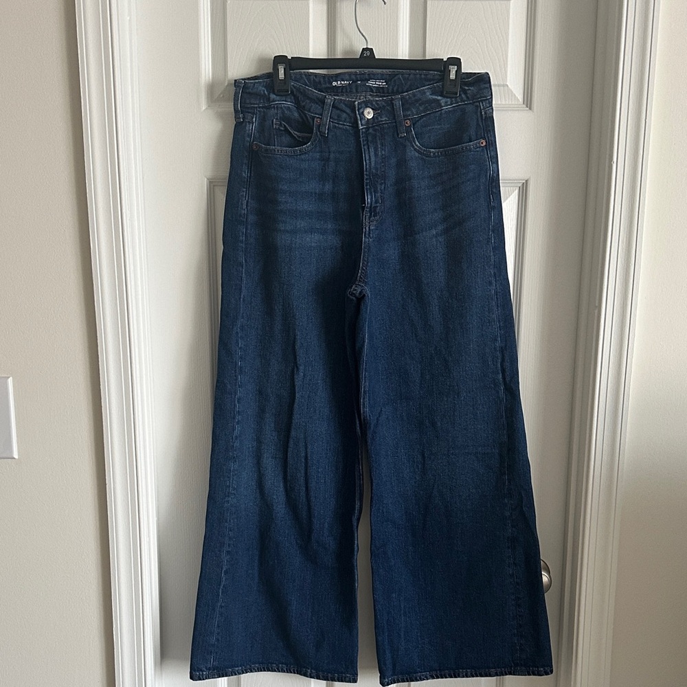 Old Navy Extra High-Waisted Super Wide-Leg Jeans